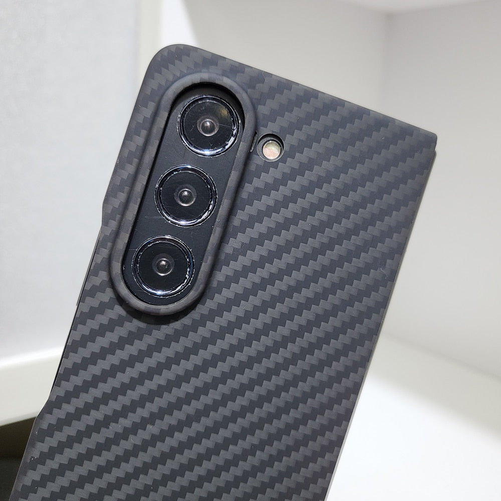 Real Carbon Fiber Case For Samsung Galaxy Z Fold - Premium Mobile Phone Cases from Dressmycell.com - Just $52.00! Shop now at Dressmycell.com Real Carbon Fiber Case For Samsung Galaxy Z Fold - Premium Mobile Phone Cases from Dressmycell.com - Just $52.00! Shop now at Dressmycell.com